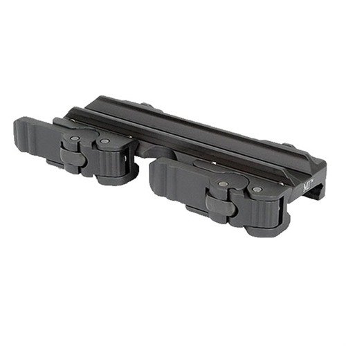 Trijicon ACOG/VCOG 2 Lever Quick Detach Mount tarjoaa äärimmäisen sujuvan toiminnan, tarkkuuden ja kestävyys 6061 alumiinista, ilman työkaluja säädettävissä.