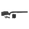 Paranna Remington 700: Magpul Hunter 700 -kanta, M-LOK-yhteensopiva, täysin säädettävä, ja mukana kaksi 10-lippaista PMAG 7.62 AC -kiväärilippaita.