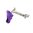 APEX TACTICAL SPECIALTIES INC ACT ENHNCMNT TRIGGER W/GEN 3 TRIGGER BAR FOR GLOCK-PURPLE