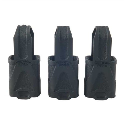 MAGPUL 9MM - Thermoplastinen silmukka tarjoaa erinomaisen otteen ja nopeuden vaihdoissa, suojaa patruunat pudotuksilta ja vaimentaa ääntä.