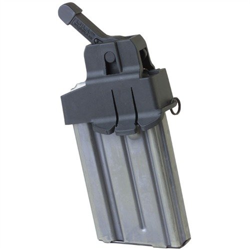 AR-15/M16 MAG LOADER on kestävä ja kevyt mustasta polymeeristä valmistettu lataaja, joka säästää sormia ja nopeuttaa lataamista. Sopii useille .223 kaliiperin patruunoille.