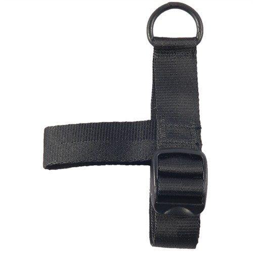 BUTTSTOCK ADAPTER, V-TAC BUTTSTOCK ADAPTER, musta tarjoaa oikean yläpuolen sling kiinnityspisteen kiinteästi varustetuissa kivääreissä ja haulikoissa.