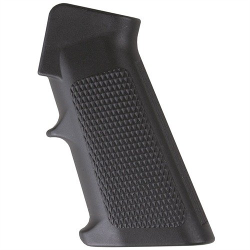 CAVALRY MANUFACTURINGin AR-15 A2 STYLE PISTOL GRIP tarjoaa mukavan otteen, kestävyys ja mil-spec laatu, saatavilla vain mustana.