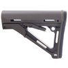 MAGPUL AR-15 CTR - kestävä nylonpolymerirunko, liukusäätö, lukitusjärjestelmä ilman liikettä, mukautuva pituus ja useita kiinnitysmahdollisuuksia.