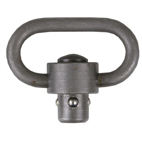 AR-15/CAR-15 QUICK DETACH SWIVEL tarjoaa kestävän ja luotettavan liitännän, 360° kääntymisen ja helpon kiinnityksen, jopa raskaille kuormille.