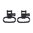GROVTEC US 1", SLING SWIVELS ONLY