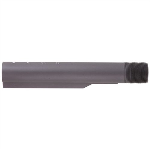 VLTOR AR-15/M16 MIL-SPEC BUFFER TUBE mahdollistaa rattle-free asennuksen mil-spec taittuville tukille, tarkasti valmistettu alumiinista sujuvaa käyttöä varten.