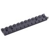 RUGER® 10/22® Picatinny Scope Mount on valmistettu kevyestä 6061 T6 alumiinista, kestävä hardcoat anodisoitu, ja se tukee sekä Picatinny että Weaver-tyylisiä renkaita.