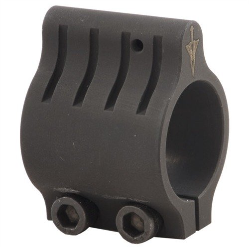 VLTOR AR-15 GAS BLOCK LOW PROFILE .750 teräksinen musta tarjoaa alhaisen profiilin, keventää asetta ja sopii vapaasti kelluviin käsikahvoihin.