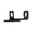 AMERICAN DEFENSE MANUFACTURING 30MM 0 MOA 2" CANTILEVER MOUNT, BLACK