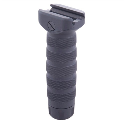 Syvälle uritettu Picatinny Modular Combat Grip tarjoaa mukautuvan otteen, joka vähentää jälkitärinää ja mahdollistaa nopean tähtäämisen. Kestävä alumiinirakenne.