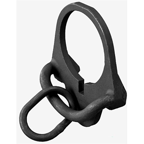 MAGPUL AR-15/M16 ASAP Sling Adapter mahdollistaa nopean aseenvaihdon ja 180° vapaasti liikkuvan sling-kiinnityksen, joka parantaa taktista toimintakykyä.