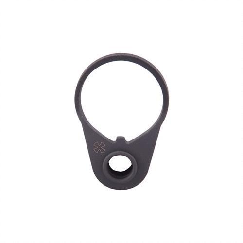 Noveske Rifleworks AR-15/M16 QD Receiver End Plate mahdollistaa helpon QD sling swivelin kiinnittämisen, ei häiritse aseenkäyttöä ja on yhteensopiva M4-tyyppisten taittuvien tukien kanssa.