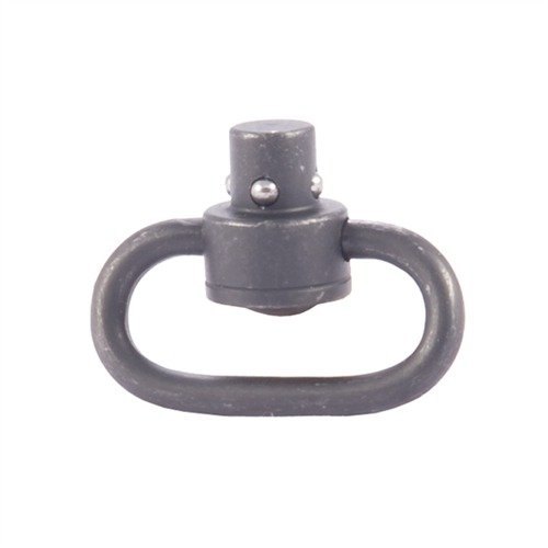 VLTOR WEAPON SYSTEMS QUICK-DETACH SLING SWIVEL on kestävä ruostumattomasta teräksestä valmistettu, joka sopii QD-reseptoreihin ja hyväksyy jopa 1¼" leveät hihnat.