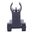 TROY INDUSTRIES 2" FIXED FRONT BATTLE SIGHT ALUMINUM BLACK