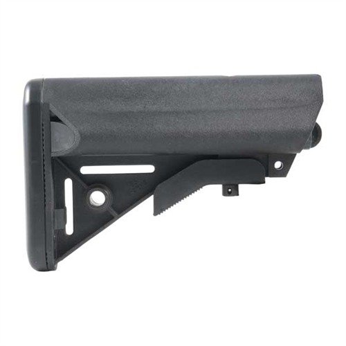 AR-15 Enhanced SOPMOD - parantaa cheekweldia, tarjoaa vedenpitävää säilytystilaa, säädettävä pituus, liukumaton kumipinta ja sulavalinjainen muotoilu.