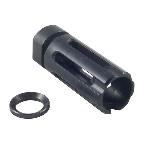 AR-15 EXTENDED FLASH SUPPRESSOR 22 CAL tarjoaa erinomaisen äänenvaimennuksen ja vähentää häikäisyä, parantaen tarkkuutta ja käyttäjän mukavuutta.