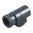 DAVIDE PEDERSOLI S.R.L .350" GLOBE TUNNEL SIGHT W/ 12 INSERTS STEEL BLACK