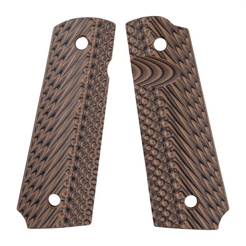 VZ Gripsin 1911 OPERATOR II G10 GRIPS tarjoavat erinomaisen pidon ja hallinnan, kestävä G10-lasikuiturakenne takaa luotettavuuden kaikissa sääolosuhteissa.