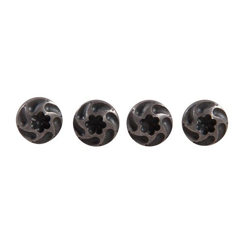 1911 Custom Grip Screws, TURBO SCREWS (4) FULL SIZE, ovat tyylikkäitä ja kestäviä. Pakattu neljän (4) settiin, asennus T-15 torx -avaimella.