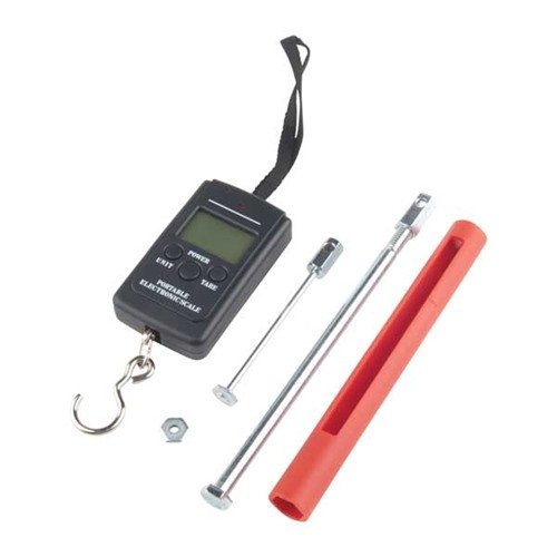 GOV'T LENGTH 1911 RECOIL SPRING TESTER mittaa nopeasti 1911-jousen puristusvoiman, auttaa tunnistamaan heikot jouset ja on kompakti kuljetettavaksi ampumaradalle.
