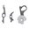 HARRISON DESIGN & CONSULTING CONCEALED CARRY IGNITION SET SILVER