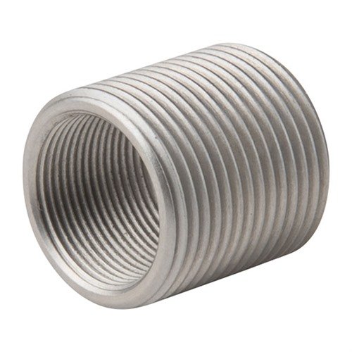 Tämä shoulderless thread adapter 1/2-36 to 5/8-24 mahdollistaa tarkemman asennuksen ja paremman yhteensopivuuden, parantaen aseesi suorituskykyä.