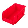 STACKABLE STORAGE BINS - täydelliset latauskomponenteille! Vahvistetut seinät, pinottavat muotoilut ja kätevät kahvat helpottavat käsittelyä.