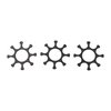 T K CUSTOM MODEL 929/9MM, 627/.38 SUPER, .035", BLUE STEEL, 10PK