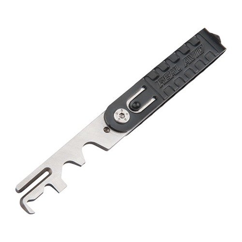 AR-15 SCRAPER on tarkkuuskoneistettu työkalu, joka poistaa karstaa ja likaa 12 eri pinnalta AR-15 bolt carrier groupista, ei naarmuta ja tarjoaa hyvän otteen.