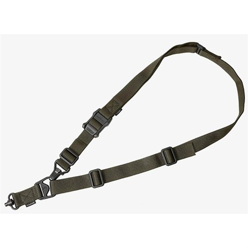 MAGPUL MS3 GEN2 Single QD - nopea muunnos yksi- ja kaksipisteiseen käyttöön, kestävä rakenne ja mukautuva hihna kaikille vartalotyypeille.