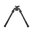 ACCU-SHOT QUICK DETACH PICATINNY PSR TALL HEIGHT BIPOD BLACK