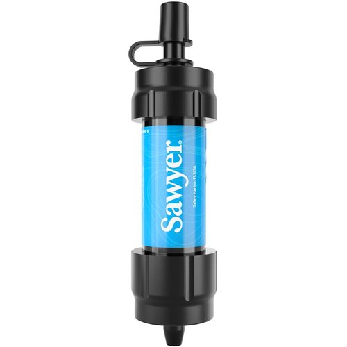 Sawyer MINI - kevyt ja kompakti vesifiltteri, suodattaa jopa 100,000 gallonaa, 0.1 mikron suodatus, monikäyttöinen ja huoltovapaa!