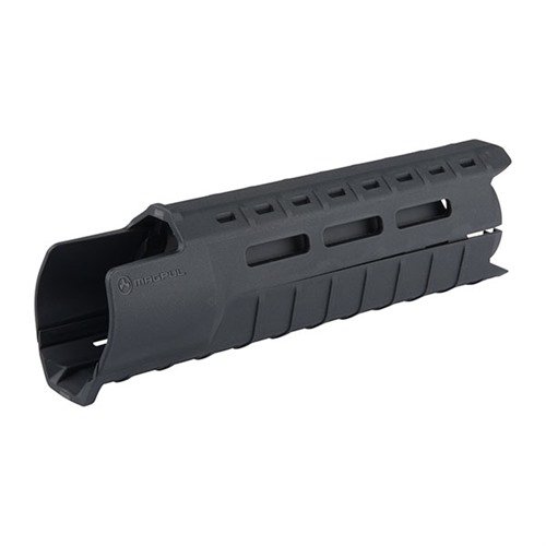 MAGPUL MOE-SL karbiini pituinen käsikahva on kevyt, kestävä ja helppo asentaa, tarjoten parhaan suojan kuumalta etusiteeltä ja M-LOK-kiinnityspaikat lisävarusteille.