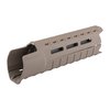 MAGPUL MOE-SL käsikahva on kevyt, kestävä ja helppo asentaa, parantaen käsittelyä ja suojaamalla kättä kuumalta A2 etu näkösuojalta.