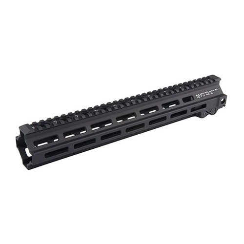 GEISSELE AUTOMATICS AR-15/M16 MK 8 - Kevyt, ergonominen M-LOK-raidanjatke tarjoaa useita kiinnityskohtia ja erinomaisen suorituskyvyn alumiinirakenteella.