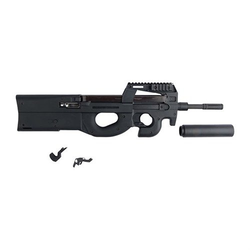 High Tower Armory 90/22 on kompakti bullpup-kotelo Ruger 10/22: erinomainen tasapaino, kestävä polymeerirakenne ja nopeampi ohjaus automaattisella laukaisijalla.