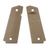 MOE 1911 Grip Panels tarjoavat erinomaisen pidon, ainutlaatuisen timantin muotoilun, aggressiivisen lehtileikkauksen ja yhteensopivuuden ambidextrous safeties kanssa.
