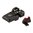 L.P.A. SIGHTS SIG P220/P225/P226/P228 SERIES F/O ADJ SIGHT SET
