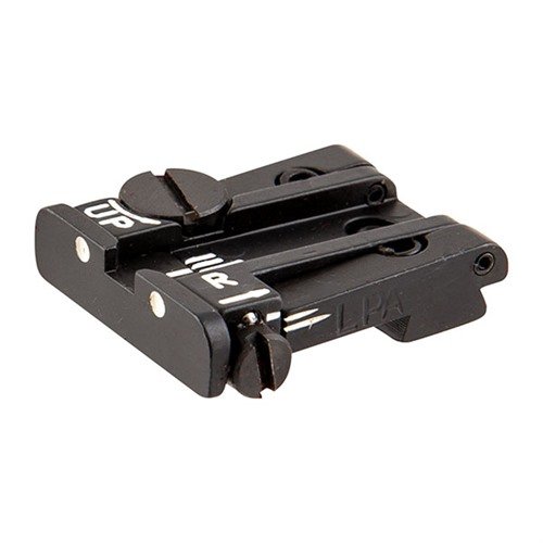 SIG SAUER Adjustable Rear Sight muuttaa pistoolisi moderniksi tähtäysvälineeksi, sopii olemassa olevaan dovetail-aukkoon ilman työstöä ja on säädettävä.