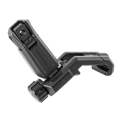 MBUS Pro Offset Rear Sight tarjoaa kestävyytensä, työkaluttoman tuulen säädön ja kaksinkertaiset takaputket, täydentäen tarkkuutta magnifioiduissa optiikoissa.
