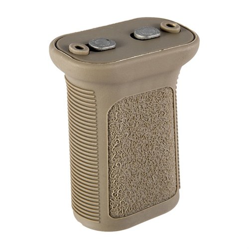 KEYMOD BCMGUNFIGHTER MOD 3 Vertical Grip tarjoaa alhaisen profiilin, luonnollisen ranteen kulman ja erinomaisen hallinnan ampumisen aikana, vain 1.9 unssia.
