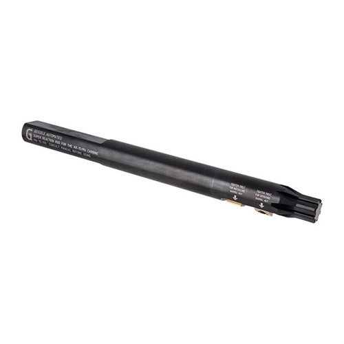 AR-15/M4 SUPER REACTION ROD mahdollistaa tehokkaan ja turvallisen työskentelyn ylikiristyneiden tai jumittuneiden barrel nutien kanssa, tarjoten 360° liikkuvuuden.