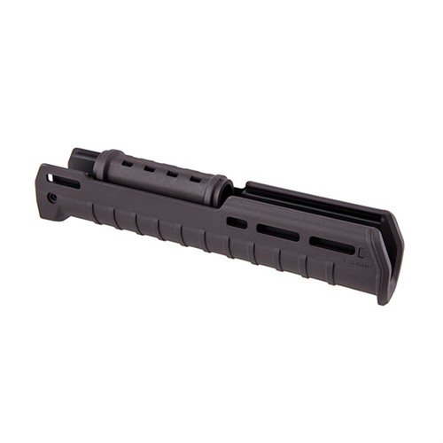 Magpul Zhukov Hand Guard tarjoaa modernille AK:lle erinomaisen ergonomian, alumiinirakenteen kestävyyden ja M-LOK-liitännät lisävarusteille.