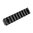 MIDWEST INDUSTRIES M-LOK RAIL 9 SLOT PICATINNY ALUMINUM BLACK