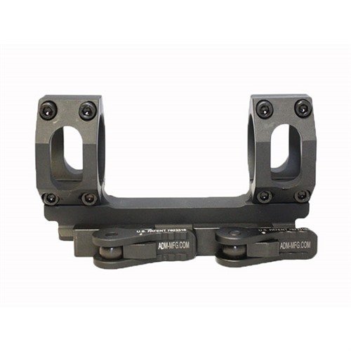 RECON-S NO OFFSET SCOPE MOUNT tarjoaa nopean irrotusjärjestelmän, kestävä alumiinirakenne ja varma kiinnitys, joka ei liiku edes voimakkaassa rekyylissä.
