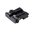 L.P.A. SIGHTS COLT 70/80/90 BLACK SERRATED ADJUSTABLE REAR SIGHT
