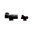 L.P.A. SIGHTS BROWNING HI-POWER FIBER OPTIC ADJUSTABLE SIGHT SET