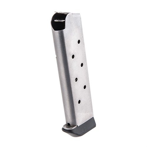 .45 8RD CLASSIC "SHOOTING STAR" - Chip McCormickin suunnittelema teräksinen lipas, jossa on 8 laukauksen kapasiteetti ja tiukemmat toleranssit kuin sotilasstandardit.