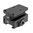 MIDWEST INDUSTRIES TRIJICON RMR LOWER 1/3 QD MOUNT, BLACK